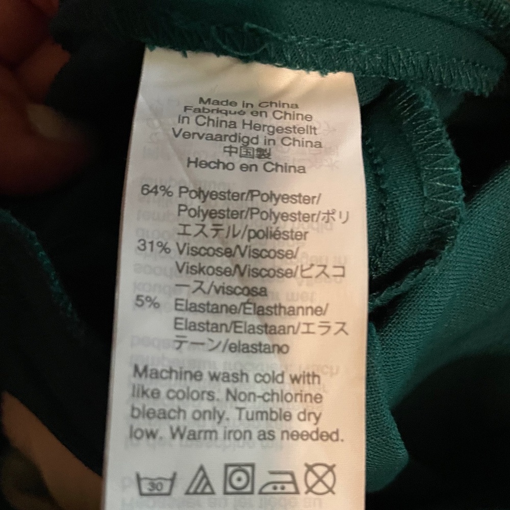 J. Crew new with tags green pants sz 4 - Picture 4 of 4